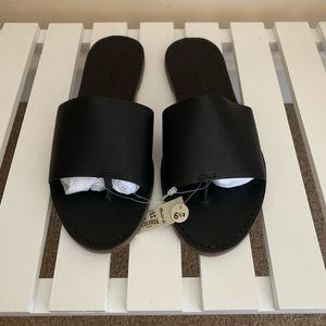 Madewell Boardwalk Post Slide Sandal